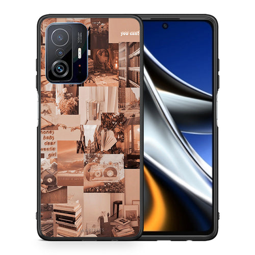 Θήκη Αγίου Βαλεντίνου Xiaomi 11T / 11T Pro Collage You Can από τη Smartfits με σχέδιο στο πίσω μέρος και μαύρο περίβλημα | Xiaomi 11T / 11T Pro Collage You Can case with colorful back and black bezels