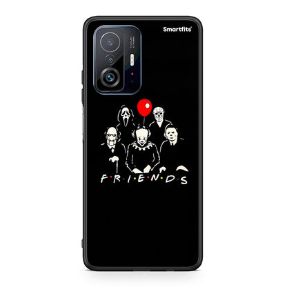 Xiaomi 11T / 11T Pro Halloween Friends Θήκη από τη Smartfits με σχέδιο στο πίσω μέρος και μαύρο περίβλημα | Smartphone case with colorful back and black bezels by Smartfits