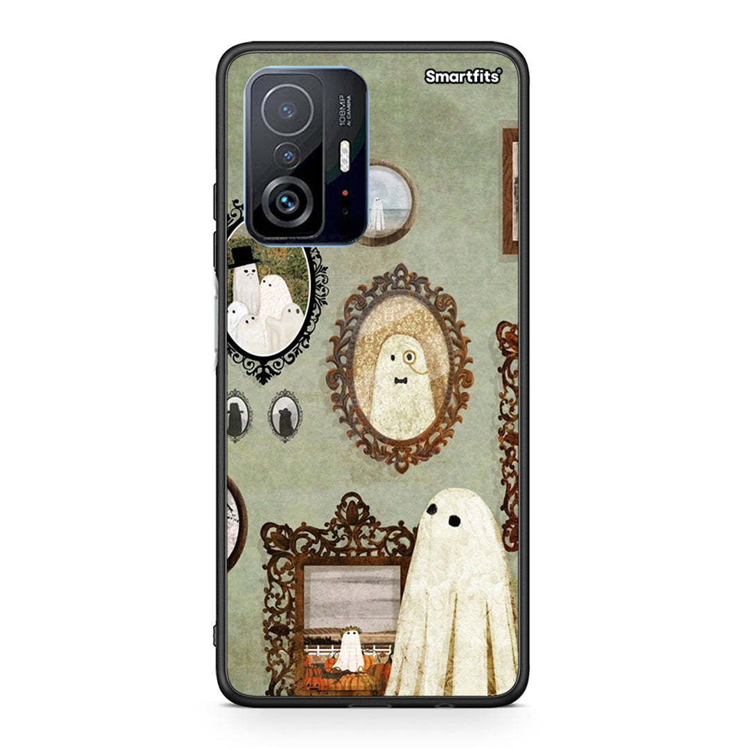 Xiaomi 11T / 11T Pro Halloween Ghost Season Θήκη από τη Smartfits με σχέδιο στο πίσω μέρος και μαύρο περίβλημα | Smartphone case with colorful back and black bezels by Smartfits