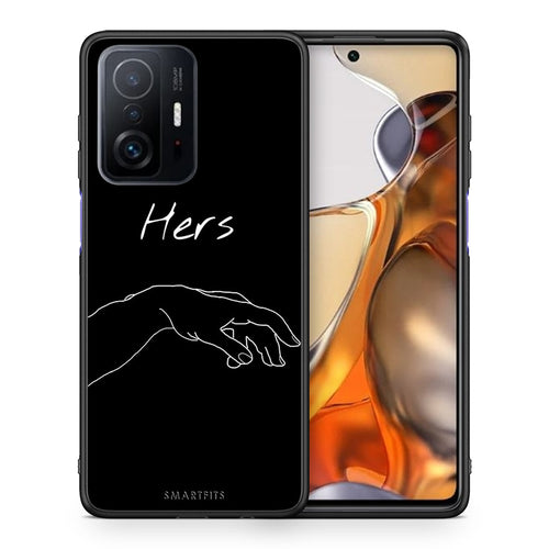 Θήκη Αγίου Βαλεντίνου Xiaomi 11T / 11T Pro Aeshetic Love 1 από τη Smartfits με σχέδιο στο πίσω μέρος και μαύρο περίβλημα | Xiaomi 11T / 11T Pro Aeshetic Love 1 case with colorful back and black bezels