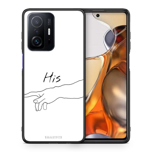 Θήκη Αγίου Βαλεντίνου Xiaomi 11T / 11T Pro Aeshetic Love 2 από τη Smartfits με σχέδιο στο πίσω μέρος και μαύρο περίβλημα | Xiaomi 11T / 11T Pro Aeshetic Love 2 case with colorful back and black bezels