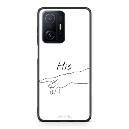 Xiaomi 11T / 11T Pro Aeshetic Love 2 Θήκη Αγίου Βαλεντίνου από τη Smartfits με σχέδιο στο πίσω μέρος και μαύρο περίβλημα | Smartphone case with colorful back and black bezels by Smartfits