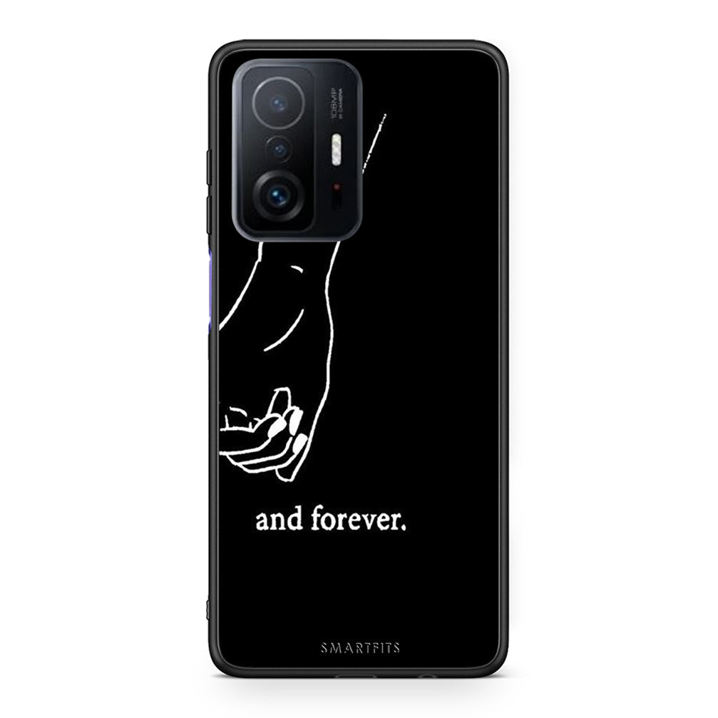 Xiaomi 11T / 11T Pro Always & Forever 2 Θήκη Αγίου Βαλεντίνου από τη Smartfits με σχέδιο στο πίσω μέρος και μαύρο περίβλημα | Smartphone case with colorful back and black bezels by Smartfits