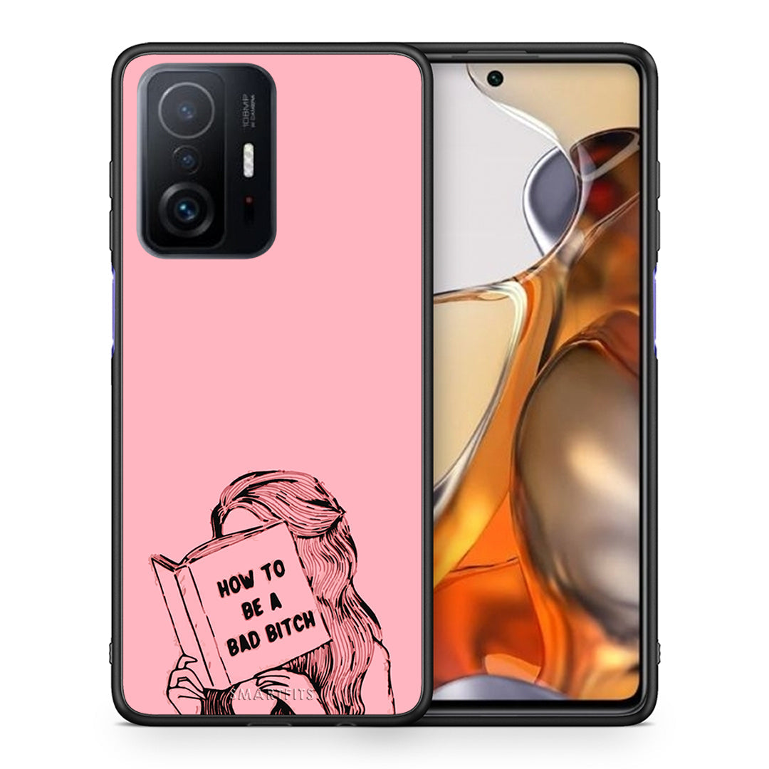 Θήκη Xiaomi 11T/11T Pro Bad Bitch από τη Smartfits με σχέδιο στο πίσω μέρος και μαύρο περίβλημα | Xiaomi 11T/11T Pro Bad Bitch case with colorful back and black bezels