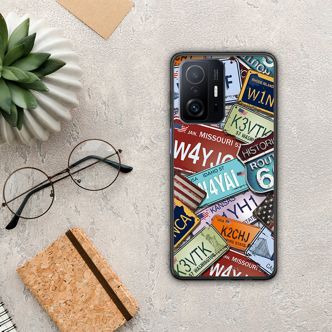 Car Plates - Xiaomi 11T / 11T Pro θήκη