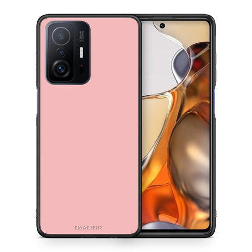 Θήκη Xiaomi 11T/11T Pro Nude Color από τη Smartfits με σχέδιο στο πίσω μέρος και μαύρο περίβλημα | Xiaomi 11T/11T Pro Nude Color case with colorful back and black bezels