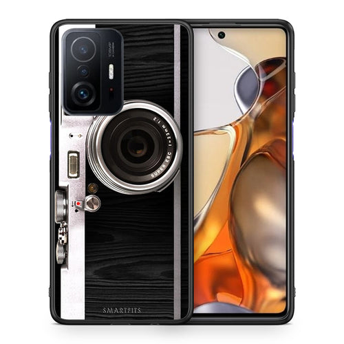 Θήκη Xiaomi 11T/11T Pro Emily In Paris από τη Smartfits με σχέδιο στο πίσω μέρος και μαύρο περίβλημα | Xiaomi 11T/11T Pro Emily In Paris case with colorful back and black bezels