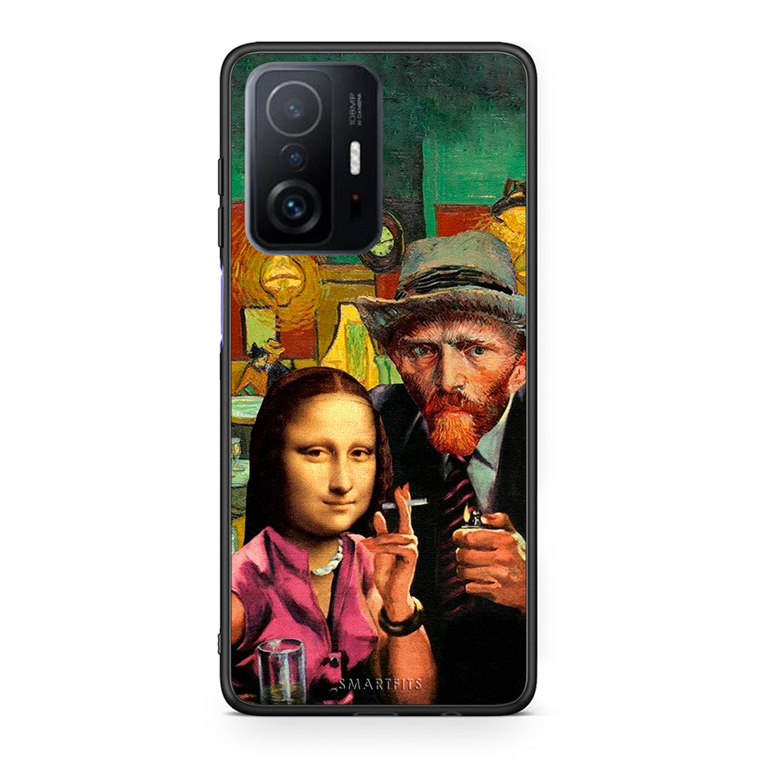 Xiaomi 11T/11T Pro Funny Art θήκη από τη Smartfits με σχέδιο στο πίσω μέρος και μαύρο περίβλημα | Smartphone case with colorful back and black bezels by Smartfits