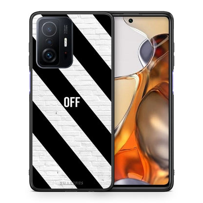 Θήκη Xiaomi 11T/11T Pro Get Off από τη Smartfits με σχέδιο στο πίσω μέρος και μαύρο περίβλημα | Xiaomi 11T/11T Pro Get Off case with colorful back and black bezels