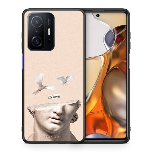 Θήκη Xiaomi 11T/11T Pro In Love από τη Smartfits με σχέδιο στο πίσω μέρος και μαύρο περίβλημα | Xiaomi 11T/11T Pro In Love case with colorful back and black bezels