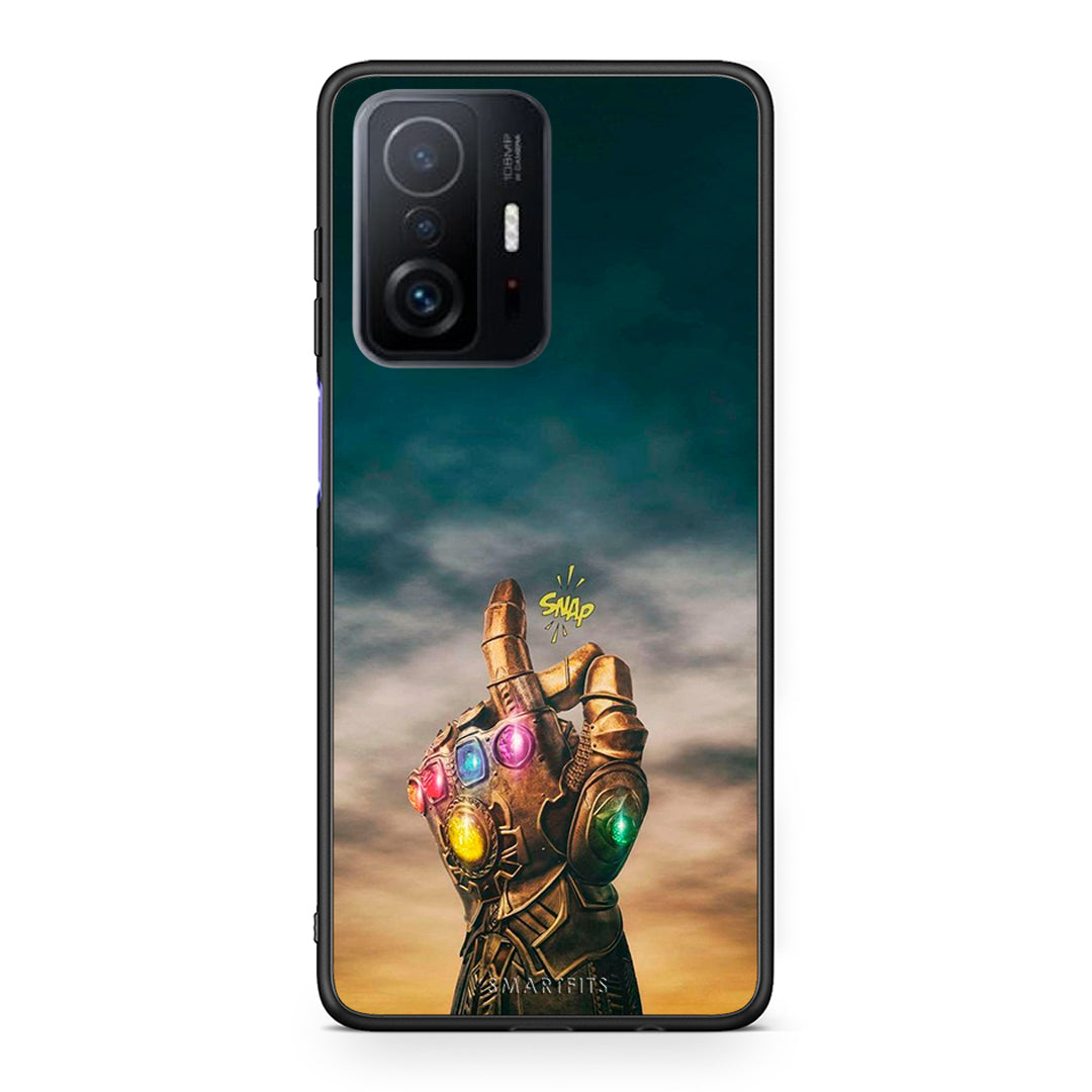 Xiaomi 11T/11T Pro Infinity Snap θήκη από τη Smartfits με σχέδιο στο πίσω μέρος και μαύρο περίβλημα | Smartphone case with colorful back and black bezels by Smartfits