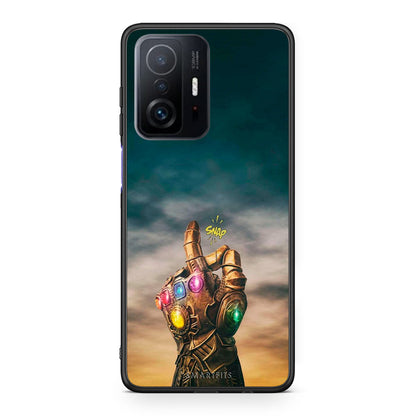 Xiaomi 11T/11T Pro Infinity Snap θήκη από τη Smartfits με σχέδιο στο πίσω μέρος και μαύρο περίβλημα | Smartphone case with colorful back and black bezels by Smartfits