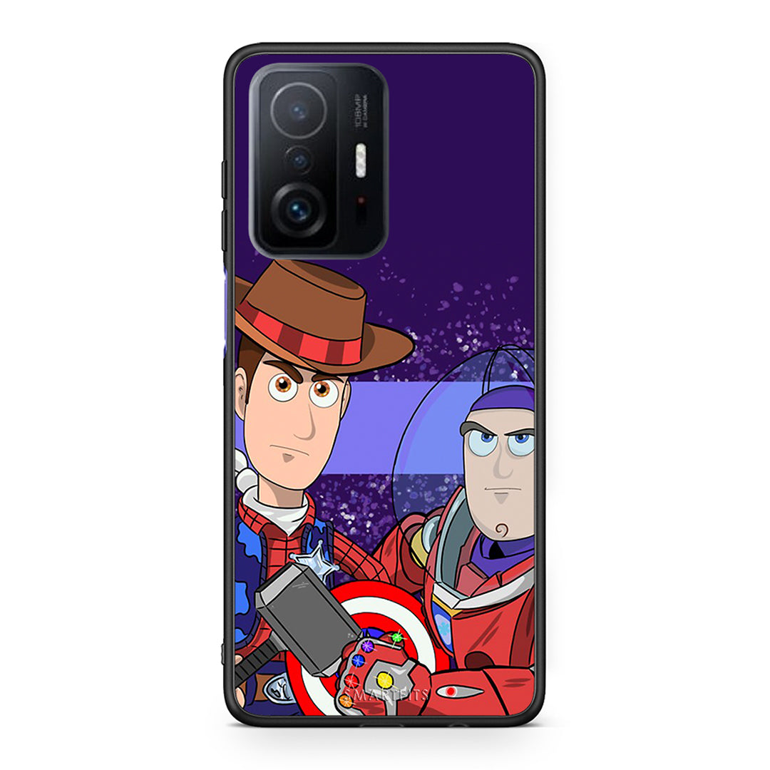 Xiaomi 11T/11T Pro Infinity Story θήκη από τη Smartfits με σχέδιο στο πίσω μέρος και μαύρο περίβλημα | Smartphone case with colorful back and black bezels by Smartfits