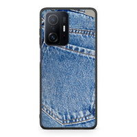 Thumbnail for Xiaomi 11T/11T Pro Jeans Pocket θήκη από τη Smartfits με σχέδιο στο πίσω μέρος και μαύρο περίβλημα | Smartphone case with colorful back and black bezels by Smartfits