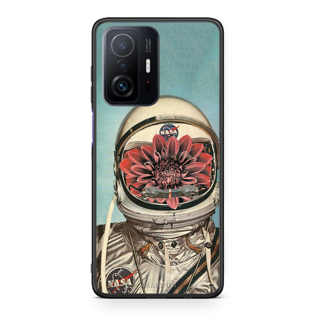 Xiaomi 11T/11T Pro Nasa Bloom θήκη από τη Smartfits με σχέδιο στο πίσω μέρος και μαύρο περίβλημα | Smartphone case with colorful back and black bezels by Smartfits