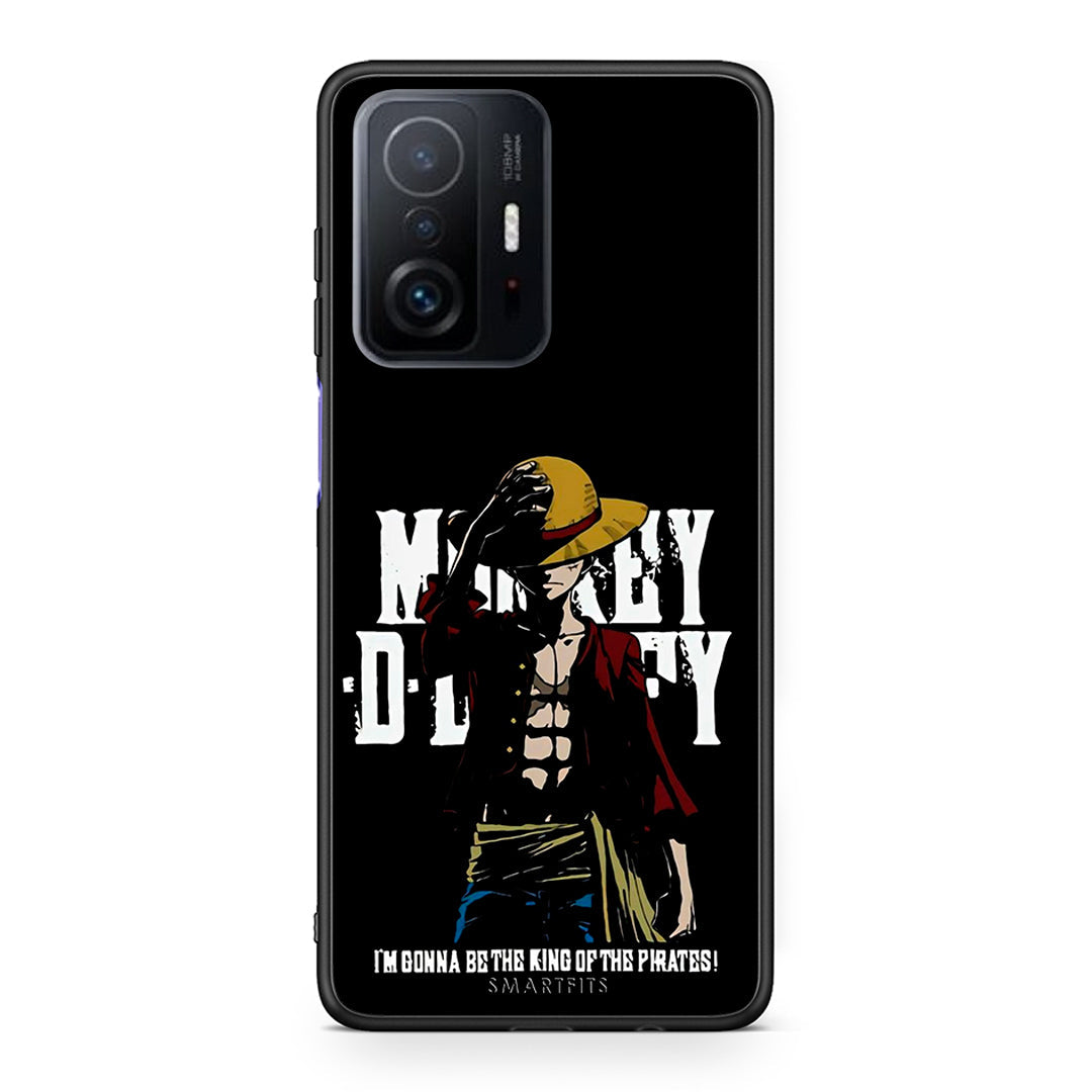 Xiaomi 11T/11T Pro Pirate King θήκη από τη Smartfits με σχέδιο στο πίσω μέρος και μαύρο περίβλημα | Smartphone case with colorful back and black bezels by Smartfits