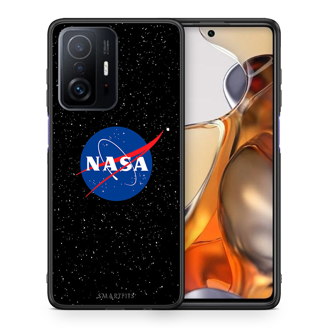 Θήκη Xiaomi 11T/11T Pro NASA PopArt από τη Smartfits με σχέδιο στο πίσω μέρος και μαύρο περίβλημα | Xiaomi 11T/11T Pro NASA PopArt case with colorful back and black bezels