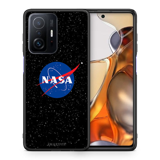 Θήκη Xiaomi 11T/11T Pro NASA PopArt από τη Smartfits με σχέδιο στο πίσω μέρος και μαύρο περίβλημα | Xiaomi 11T/11T Pro NASA PopArt case with colorful back and black bezels