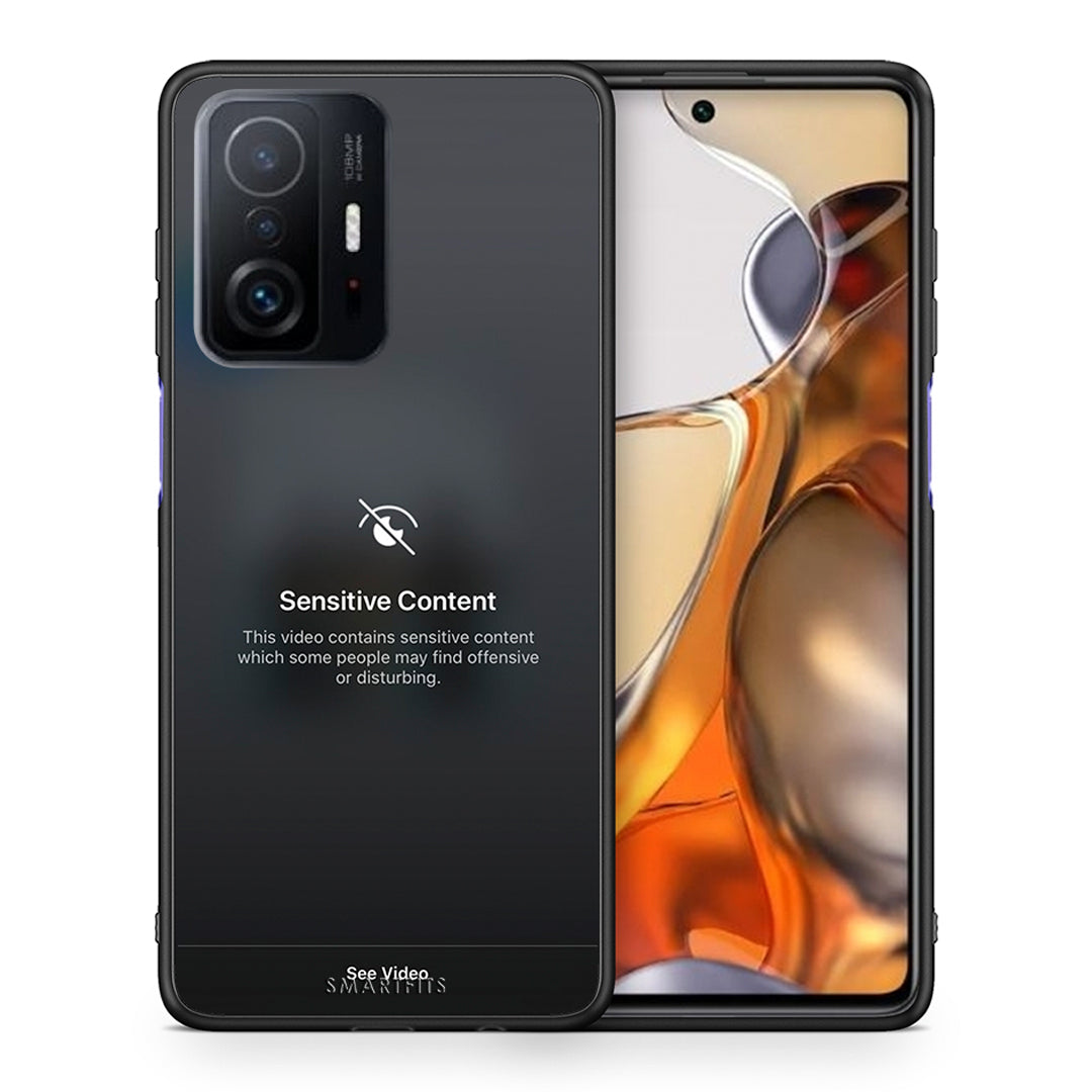 Θήκη Xiaomi 11T/11T Pro Sensitive Content από τη Smartfits με σχέδιο στο πίσω μέρος και μαύρο περίβλημα | Xiaomi 11T/11T Pro Sensitive Content case with colorful back and black bezels