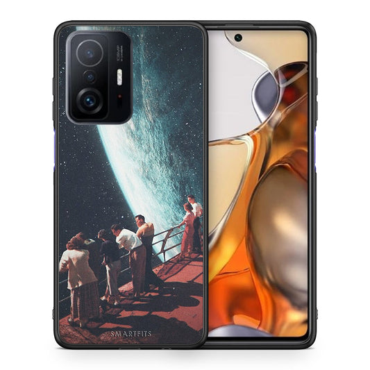 Θήκη Xiaomi 11T/11T Pro Surreal View από τη Smartfits με σχέδιο στο πίσω μέρος και μαύρο περίβλημα | Xiaomi 11T/11T Pro Surreal View case with colorful back and black bezels