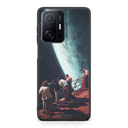 Xiaomi 11T/11T Pro Surreal View θήκη από τη Smartfits με σχέδιο στο πίσω μέρος και μαύρο περίβλημα | Smartphone case with colorful back and black bezels by Smartfits