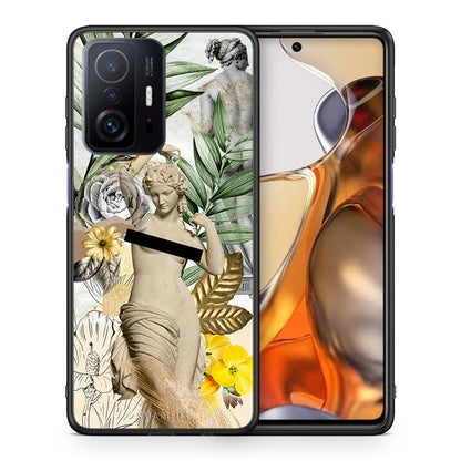 Θήκη Xiaomi 11T/11T Pro Woman Statue από τη Smartfits με σχέδιο στο πίσω μέρος και μαύρο περίβλημα | Xiaomi 11T/11T Pro Woman Statue case with colorful back and black bezels