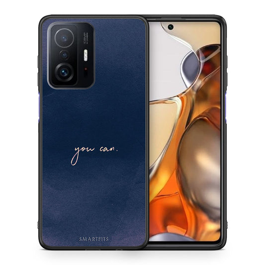 Θήκη Xiaomi 11T/11T Pro You Can από τη Smartfits με σχέδιο στο πίσω μέρος και μαύρο περίβλημα | Xiaomi 11T/11T Pro You Can case with colorful back and black bezels