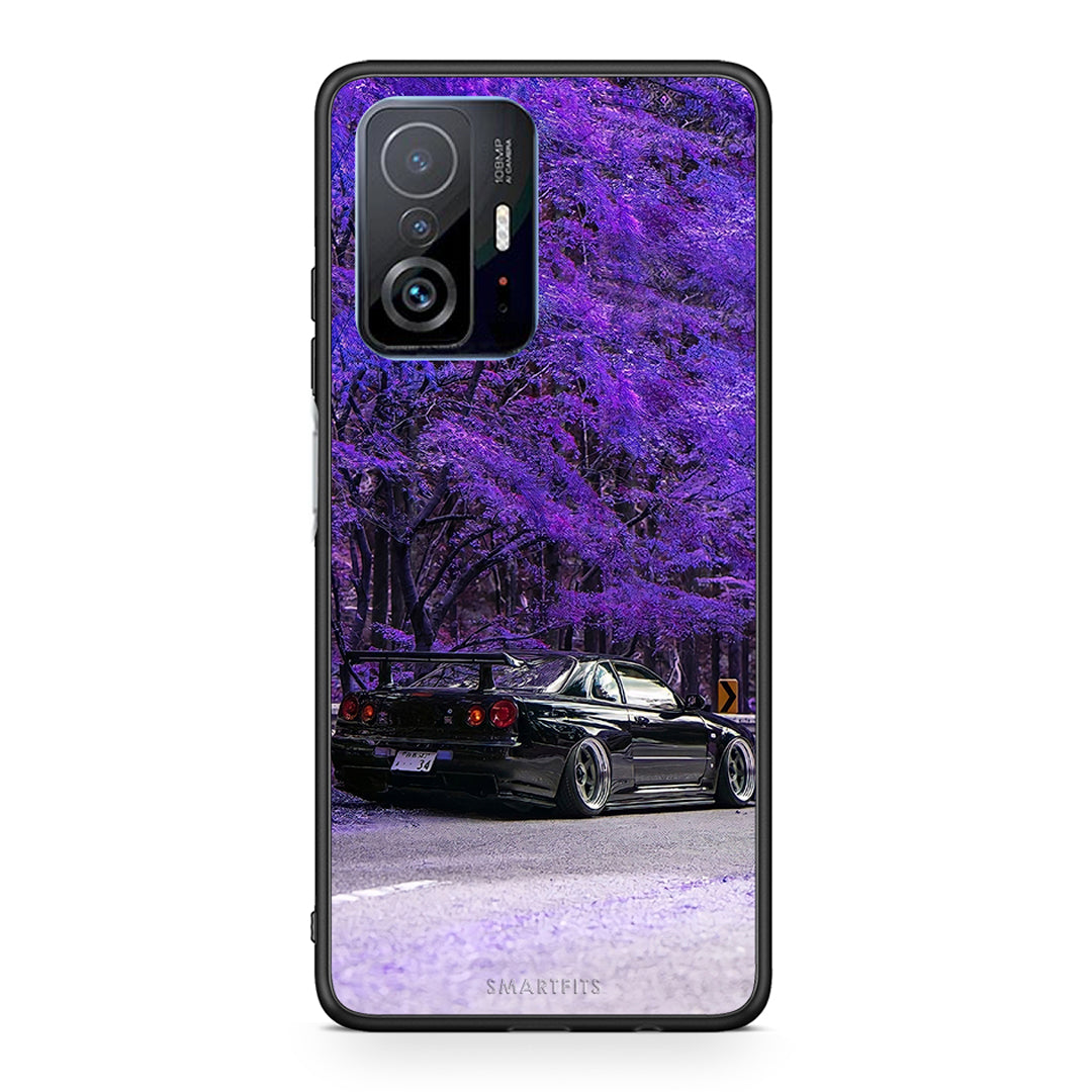 Xiaomi 11T / 11T Pro Super Car Θήκη Αγίου Βαλεντίνου από τη Smartfits με σχέδιο στο πίσω μέρος και μαύρο περίβλημα | Smartphone case with colorful back and black bezels by Smartfits