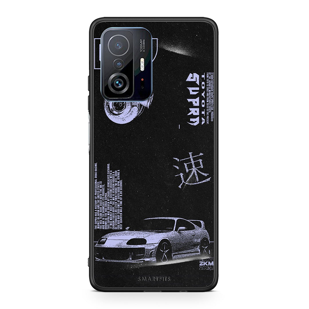 Xiaomi 11T / 11T Pro Tokyo Drift Θήκη Αγίου Βαλεντίνου από τη Smartfits με σχέδιο στο πίσω μέρος και μαύρο περίβλημα | Smartphone case with colorful back and black bezels by Smartfits
