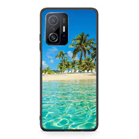 Thumbnail for Xiaomi 11T / 11T Pro Tropical Vibes Θήκη από τη Smartfits με σχέδιο στο πίσω μέρος και μαύρο περίβλημα | Smartphone case with colorful back and black bezels by Smartfits