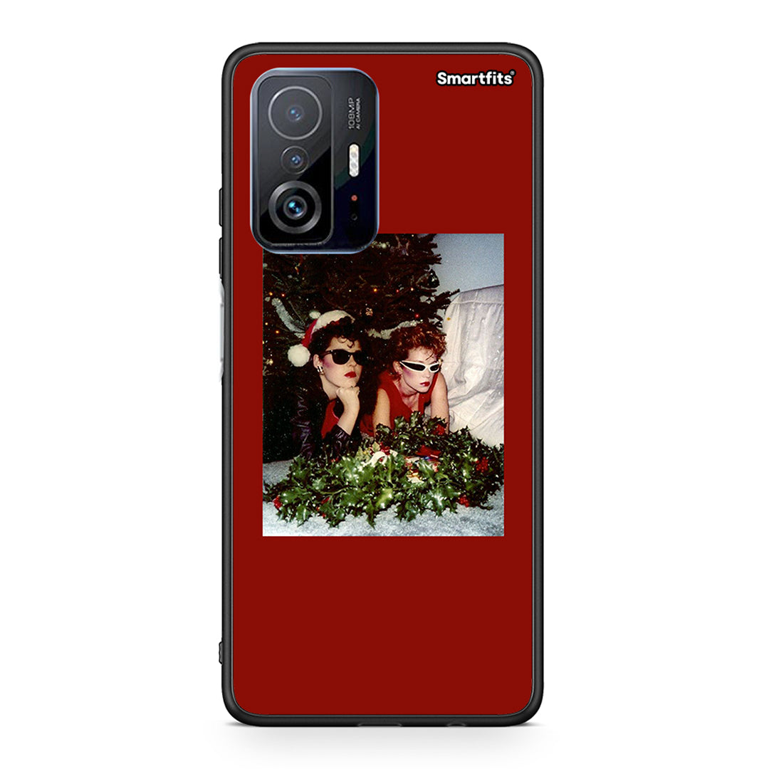 Xiaomi 11T/11T Pro Waiting For Xmas θήκη από τη Smartfits με σχέδιο στο πίσω μέρος και μαύρο περίβλημα | Smartphone case with colorful back and black bezels by Smartfits