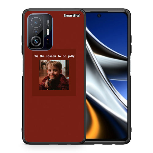 Θήκη Xiaomi 11T/11T Pro Xmas Ultimate Spirit από τη Smartfits με σχέδιο στο πίσω μέρος και μαύρο περίβλημα | Xiaomi 11T/11T Pro Xmas Ultimate Spirit case with colorful back and black bezels