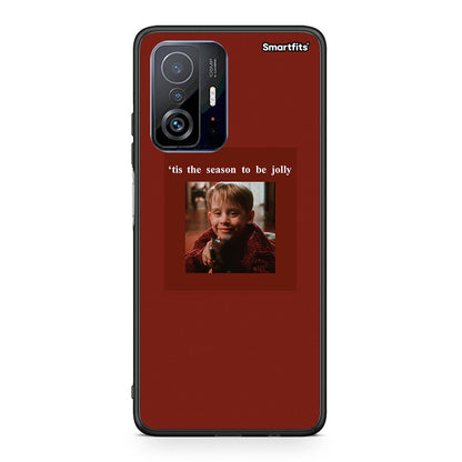 Xiaomi 11T/11T Pro Xmas Ultimate Spirit θήκη από τη Smartfits με σχέδιο στο πίσω μέρος και μαύρο περίβλημα | Smartphone case with colorful back and black bezels by Smartfits