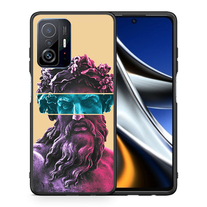 Θήκη Αγίου Βαλεντίνου Xiaomi 11T / 11T Pro Zeus Art από τη Smartfits με σχέδιο στο πίσω μέρος και μαύρο περίβλημα | Xiaomi 11T / 11T Pro Zeus Art case with colorful back and black bezels