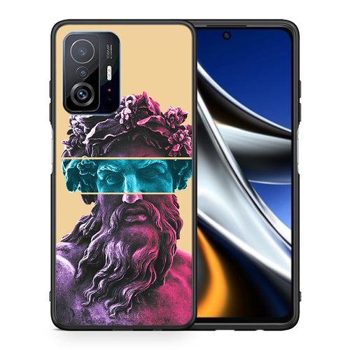 Θήκη Αγίου Βαλεντίνου Xiaomi 11T / 11T Pro Zeus Art από τη Smartfits με σχέδιο στο πίσω μέρος και μαύρο περίβλημα | Xiaomi 11T / 11T Pro Zeus Art case with colorful back and black bezels