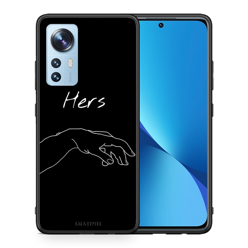 Θήκη Αγίου Βαλεντίνου Xiaomi 12 / 12X 5G Aeshetic Love 1 από τη Smartfits με σχέδιο στο πίσω μέρος και μαύρο περίβλημα | Xiaomi 12 / 12X 5G Aeshetic Love 1 case with colorful back and black bezels