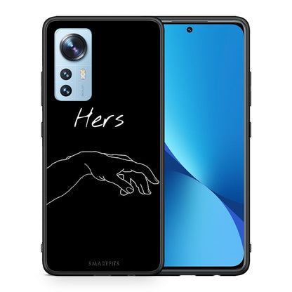 Θήκη Αγίου Βαλεντίνου Xiaomi 12 / 12X 5G Aeshetic Love 1 από τη Smartfits με σχέδιο στο πίσω μέρος και μαύρο περίβλημα | Xiaomi 12 / 12X 5G Aeshetic Love 1 case with colorful back and black bezels