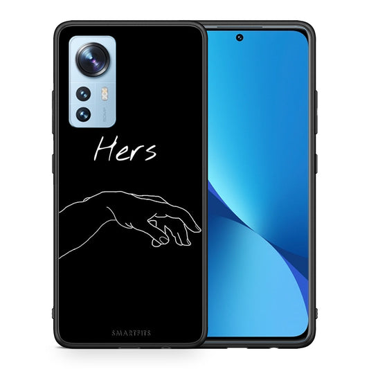 Θήκη Αγίου Βαλεντίνου Xiaomi 12 / 12X 5G Aeshetic Love 1 από τη Smartfits με σχέδιο στο πίσω μέρος και μαύρο περίβλημα | Xiaomi 12 / 12X 5G Aeshetic Love 1 case with colorful back and black bezels