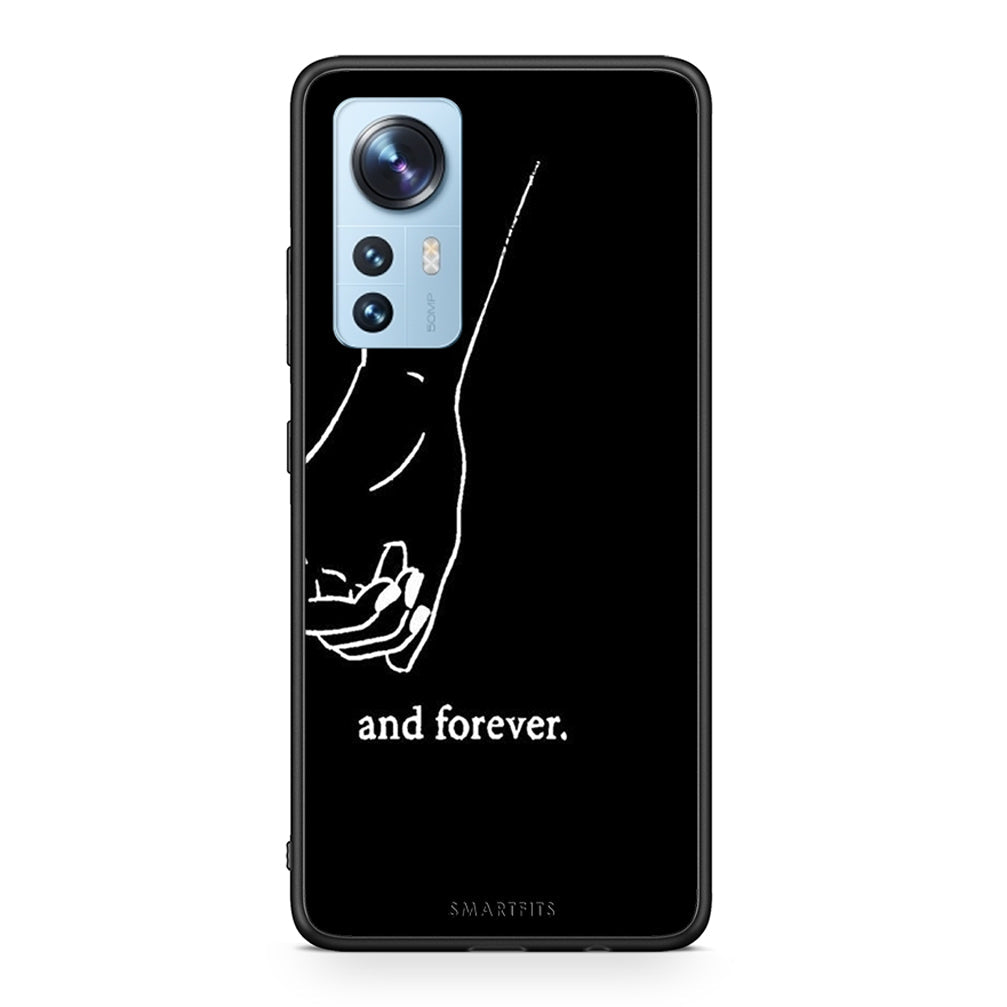 Xiaomi 12 / 12X 5G Always & Forever 2 Θήκη Αγίου Βαλεντίνου από τη Smartfits με σχέδιο στο πίσω μέρος και μαύρο περίβλημα | Smartphone case with colorful back and black bezels by Smartfits