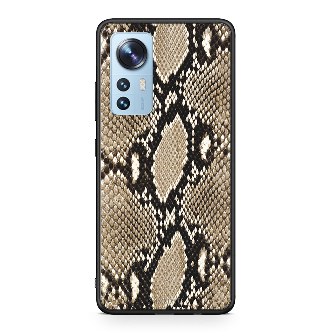 23 - Xiaomi 12/12X 5G Fashion Snake Animal case, cover, bumper