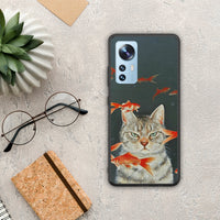 Thumbnail for Cat Goldfish - Xiaomi 12 / 12X 5G θήκη