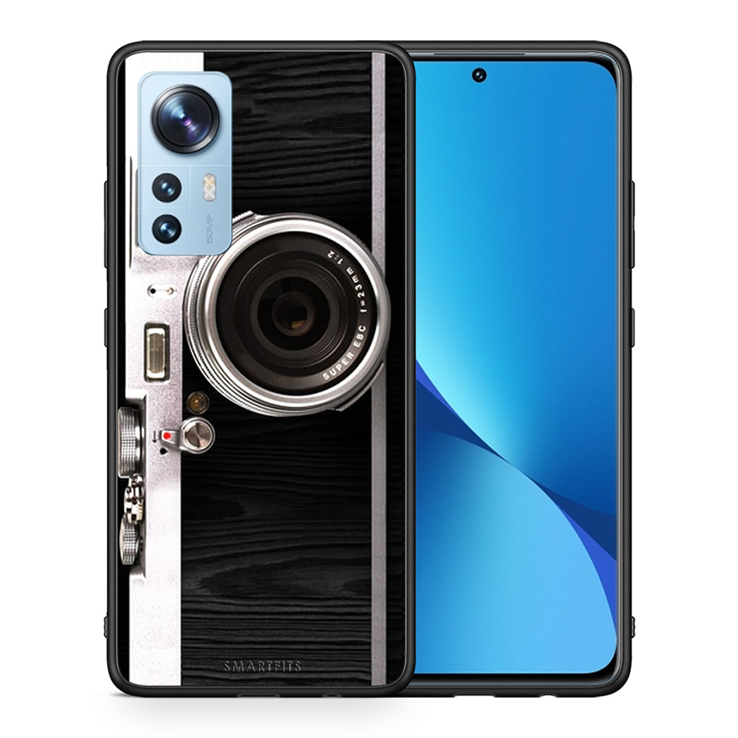 Θήκη Xiaomi 12/12X 5G Emily In Paris από τη Smartfits με σχέδιο στο πίσω μέρος και μαύρο περίβλημα | Xiaomi 12/12X 5G Emily In Paris case with colorful back and black bezels