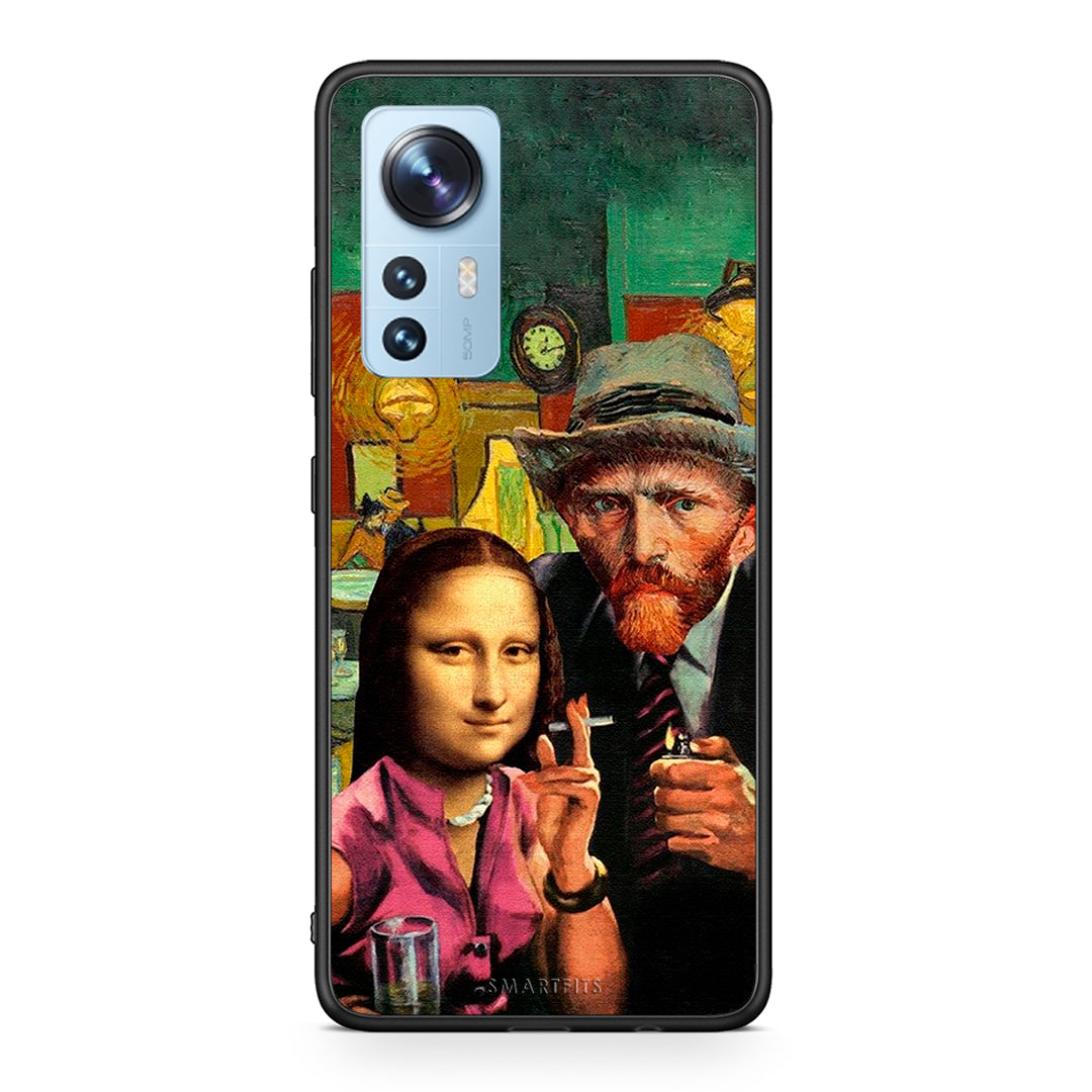 Xiaomi 12/12X 5G Funny Art θήκη από τη Smartfits με σχέδιο στο πίσω μέρος και μαύρο περίβλημα | Smartphone case with colorful back and black bezels by Smartfits