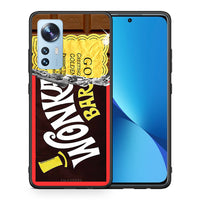 Thumbnail for Θήκη Xiaomi 12/12X 5G Golden Ticket από τη Smartfits με σχέδιο στο πίσω μέρος και μαύρο περίβλημα | Xiaomi 12/12X 5G Golden Ticket case with colorful back and black bezels