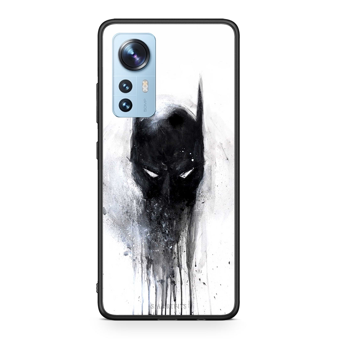 4 - Xiaomi 12/12X 5G Paint Bat Hero case, cover, bumper