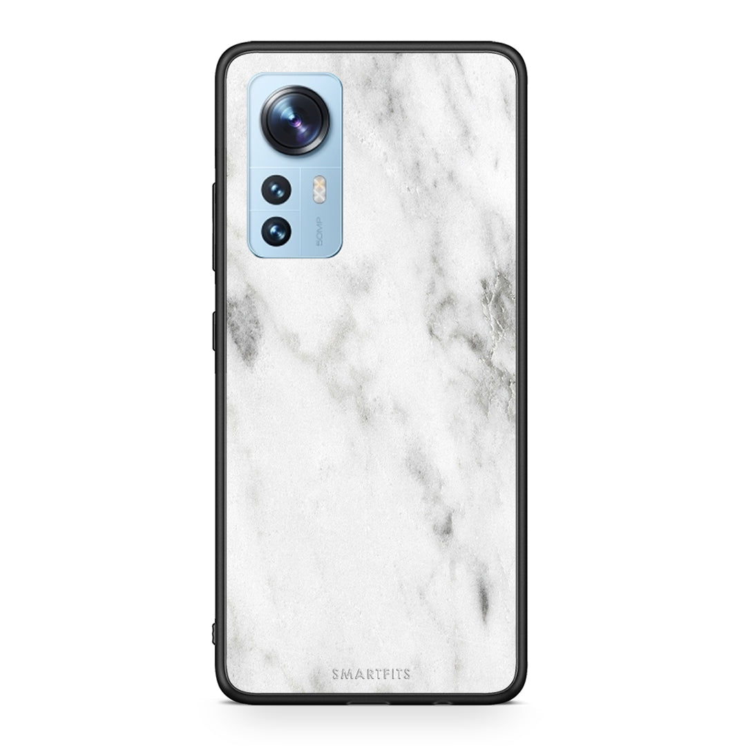 2 - Xiaomi 12/12X 5G White marble case, cover, bumper