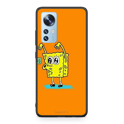 Xiaomi 12 / 12X 5G No Money 2 Θήκη Αγίου Βαλεντίνου από τη Smartfits με σχέδιο στο πίσω μέρος και μαύρο περίβλημα | Smartphone case with colorful back and black bezels by Smartfits