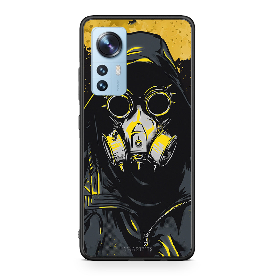 4 - Xiaomi 12/12X 5G Mask PopArt case, cover, bumper