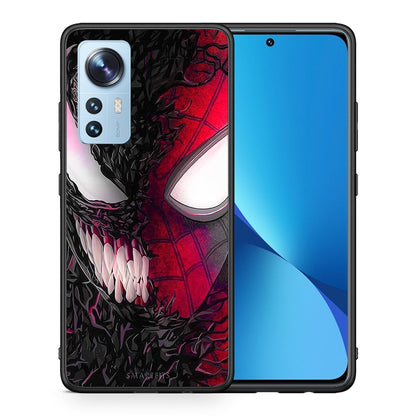 Θήκη iPhone 11 Pro Max SpiderVenom PopArt από τη Smartfits με σχέδιο στο πίσω μέρος και μαύρο περίβλημα | iPhone 11 Pro Max SpiderVenom PopArt case with colorful back and black bezels