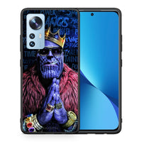 Thumbnail for Θήκη Xiaomi 12/12X 5G Thanos PopArt από τη Smartfits με σχέδιο στο πίσω μέρος και μαύρο περίβλημα | Xiaomi 12/12X 5G Thanos PopArt case with colorful back and black bezels